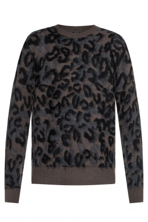 'apex' leopard print sweater, zdjęcie 1 'apex' leopard print sweater od AllSaints
